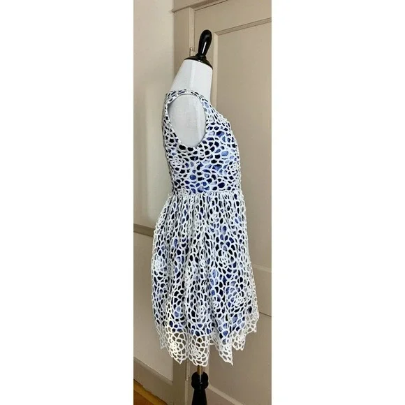 Anthropologie Wolven Dress Sz 6 Lace Overlay - Picture 7 of 12